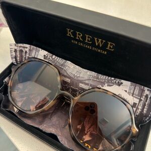 KREWE Sophia Brown Sunglasses